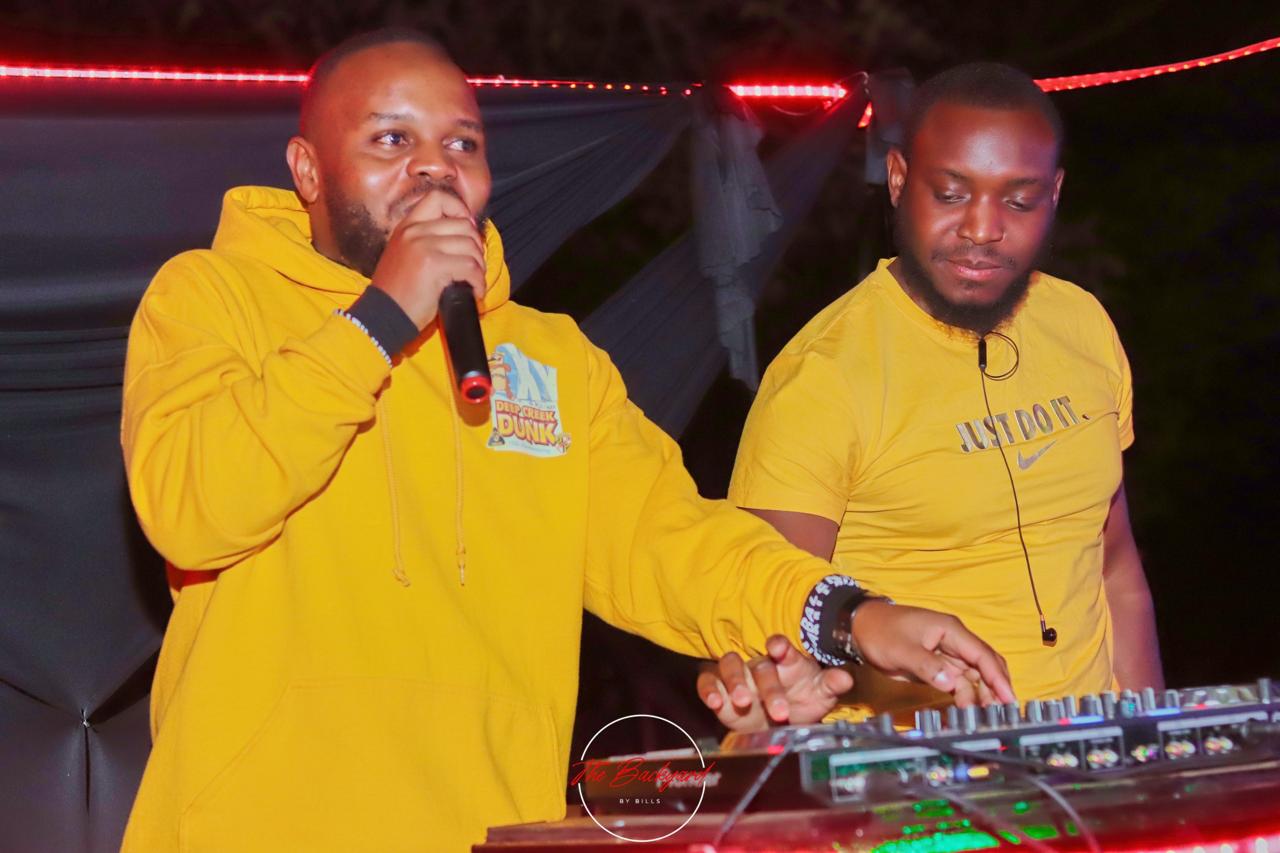 DJ Kimchi performing live at The Backyard by Rills outdoor event